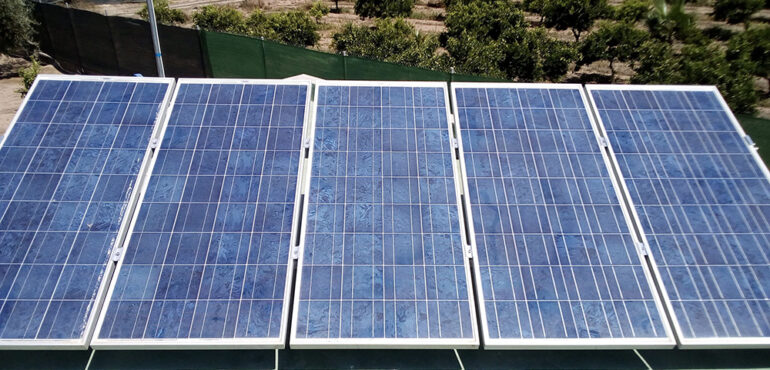 Instalación fotovoltaica aislada Alquerias del Niño Perdido (2)