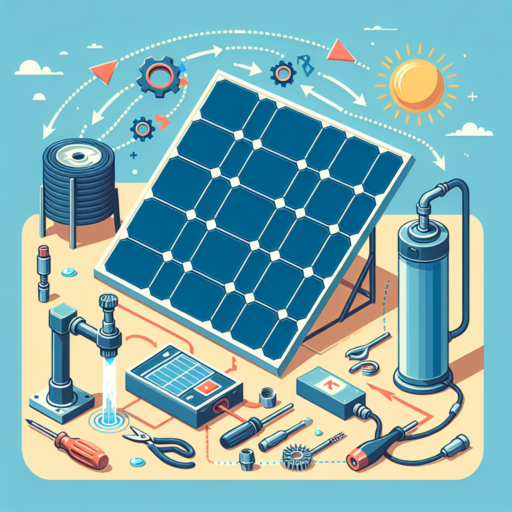 como conectar un panel solar a una bomba de agua
