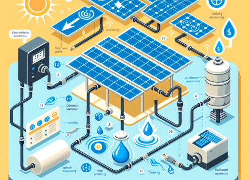 como funciona una bomba solar