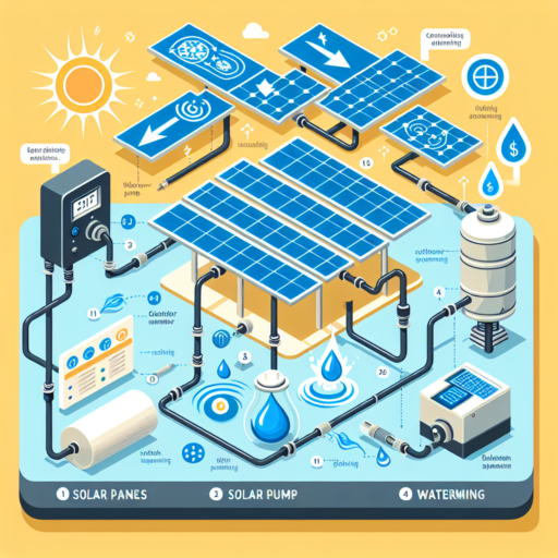 como funciona una bomba solar