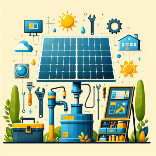 como instalar una bomba de agua con energia solar