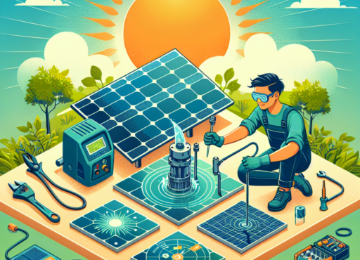 como instalar una bomba solar
