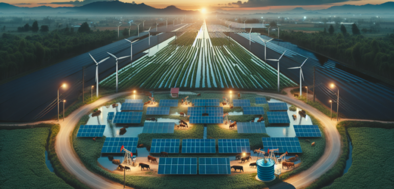 Automatización de sistemas de riego y bombeo con energía solar en cultivos extensivos