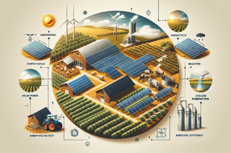 Cómo la energía solar mejora la eficiencia térmica en invernaderos y almacenes agrícolas