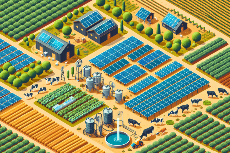 Cómo reducir los costes energéticos en explotaciones agrícolas y ganaderas con paneles solares