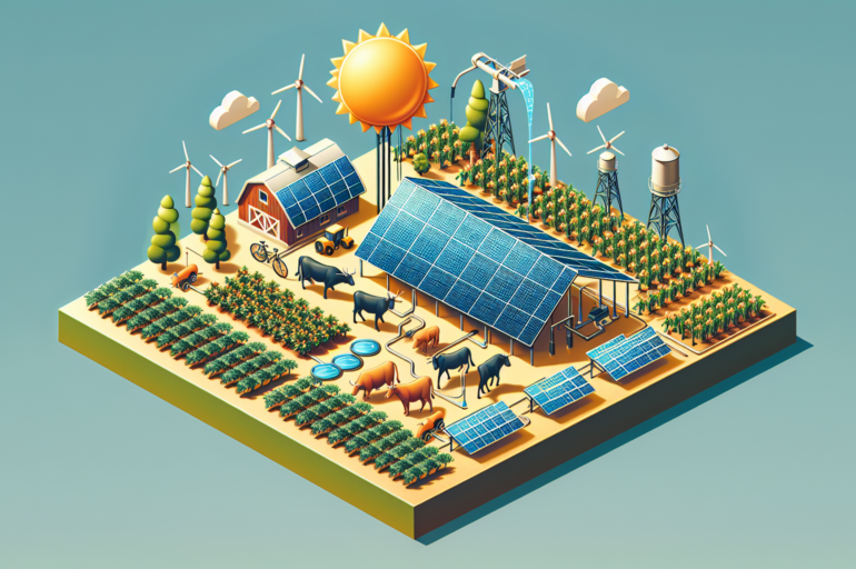 Cómo solicitar subvenciones para la instalación de paneles solares en granjas y cultivos