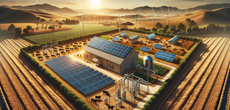 Diferencias entre sistemas fotovoltaicos para explotaciones agrícolas y granjas ganaderas