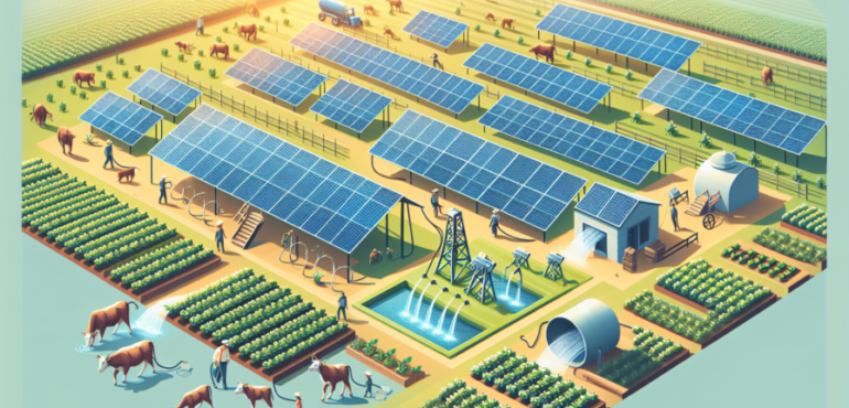 Errores comunes en la implementación de riego con energía solar en cultivos de gran extensión