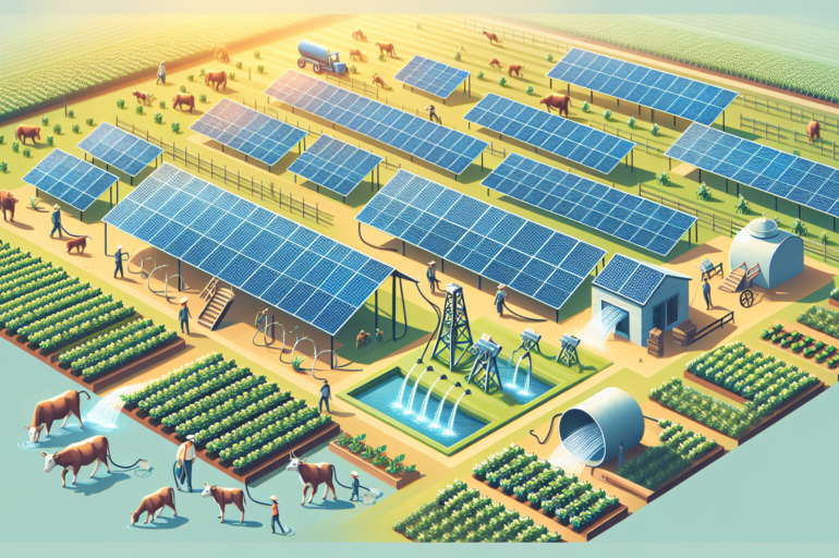 Errores comunes en la implementación de riego con energía solar en cultivos de gran extensión