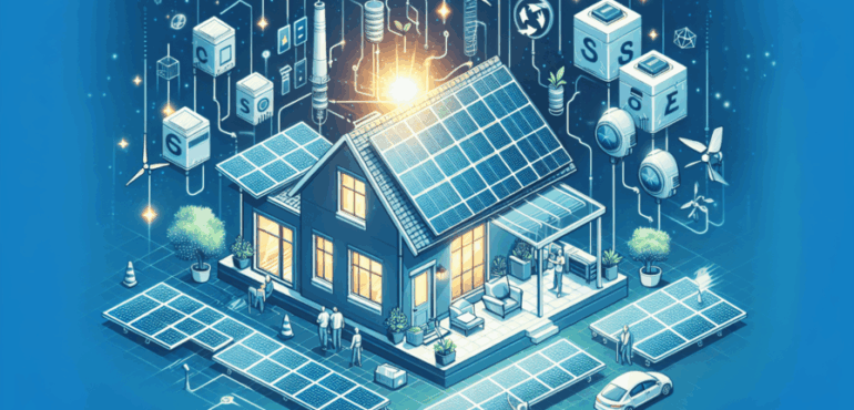 Cómo instalar una batería solar en una casa ya conectada a la red