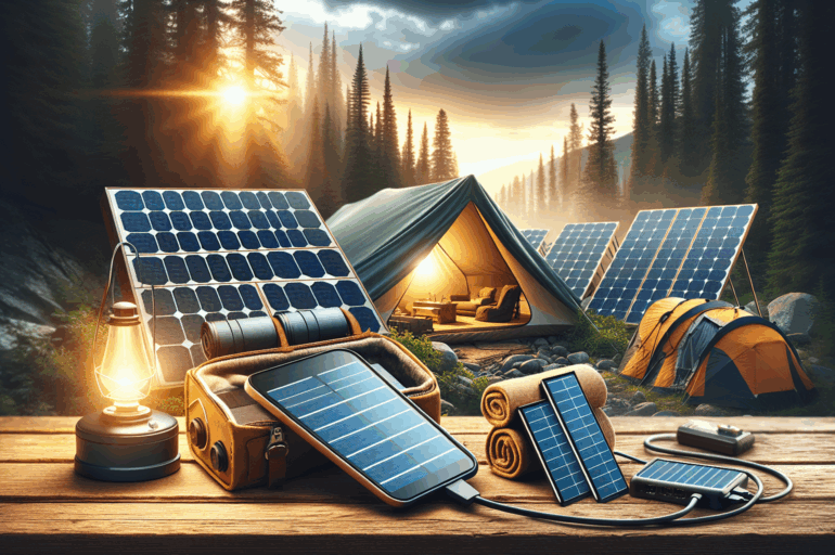 Las mejores soluciones solares portátiles para camping o supervivencia