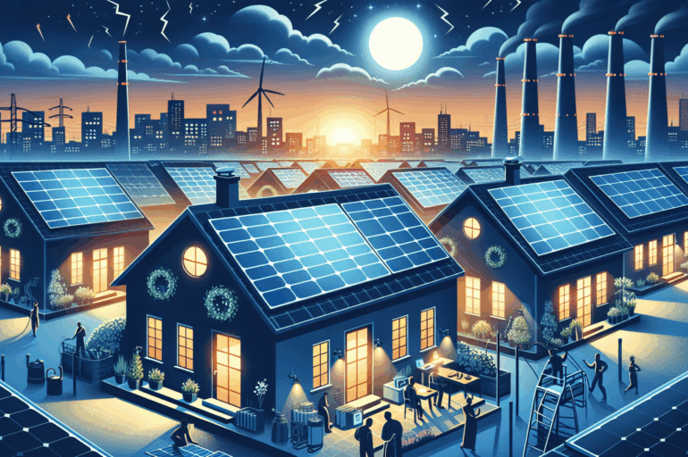 ¿Funcionan las placas solares durante un apagón?