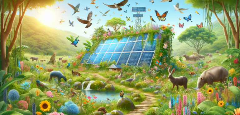 Biodiversidad y energía solar: Compatibilidad y buenas prácticas.