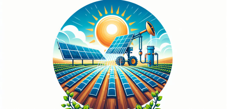 Bombas solares para riego agrícola: Eficiencia y ahorro.