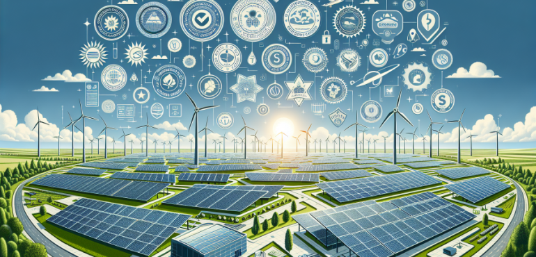 Certificaciones y sellos de sostenibilidad en instalaciones solares: Guía y beneficios.