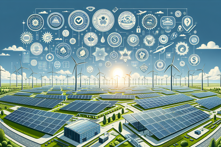 Certificaciones y sellos de sostenibilidad en instalaciones solares: Guía y beneficios.