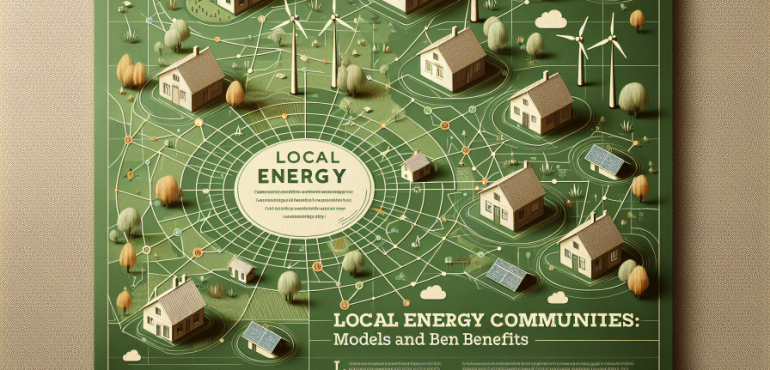Comunidades energéticas locales: Modelos y beneficios.