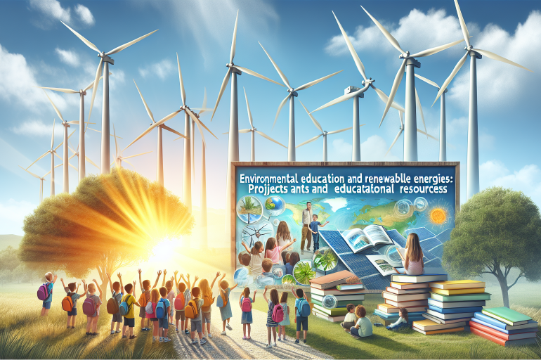 Educación ambiental y energías renovables: Proyectos y recursos educativos.