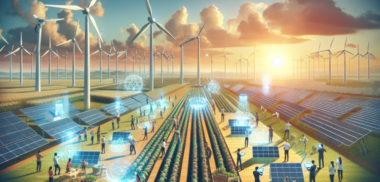 Formación y capacitación en energías renovables para el sector agrícola: Oportunidades y recursos.