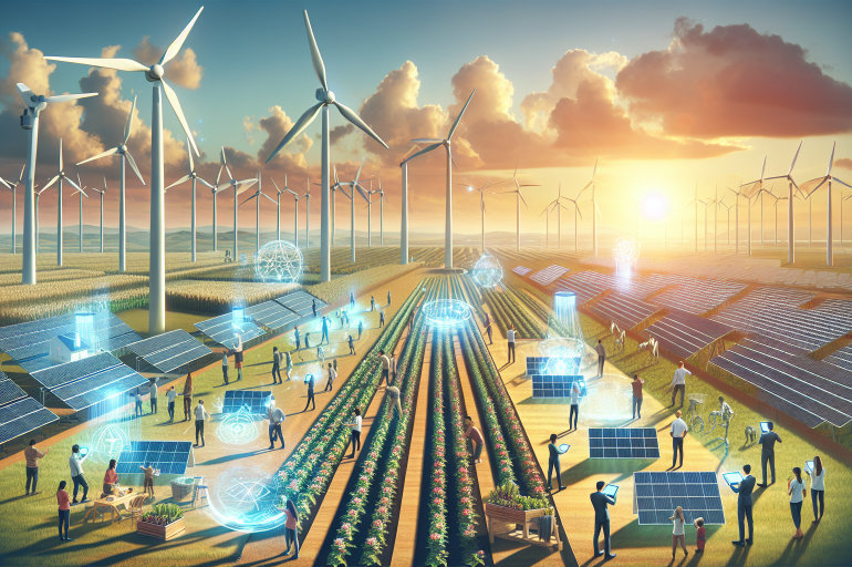 Formación y capacitación en energías renovables para el sector agrícola: Oportunidades y recursos.
