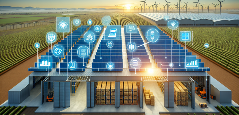 Implementación de sistemas de almacenamiento en el sector agrícola: Mejora de la eficiencia energética.