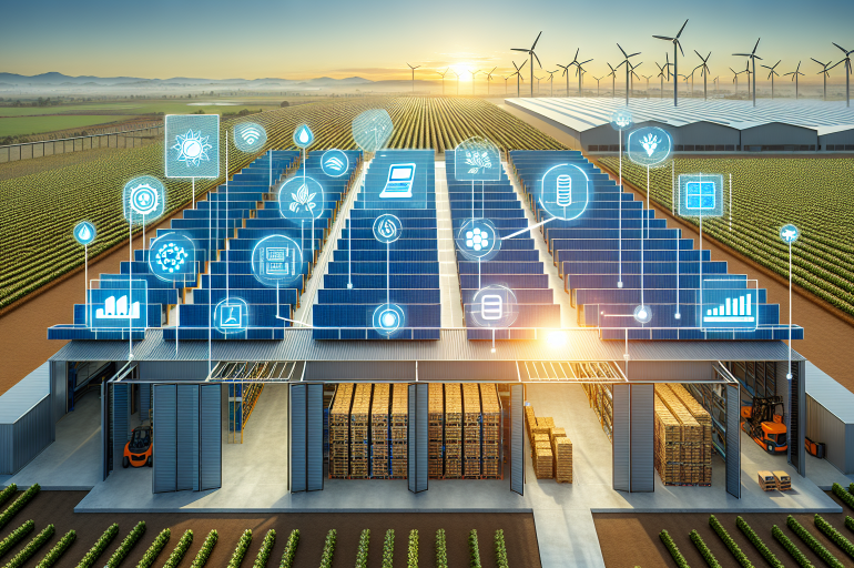 Implementación de sistemas de almacenamiento en el sector agrícola: Mejora de la eficiencia energética.