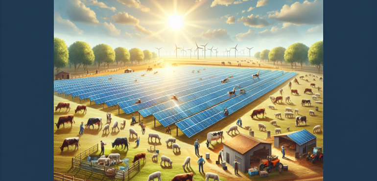 Instalaciones solares en explotaciones ganaderas: Beneficios y desafíos.