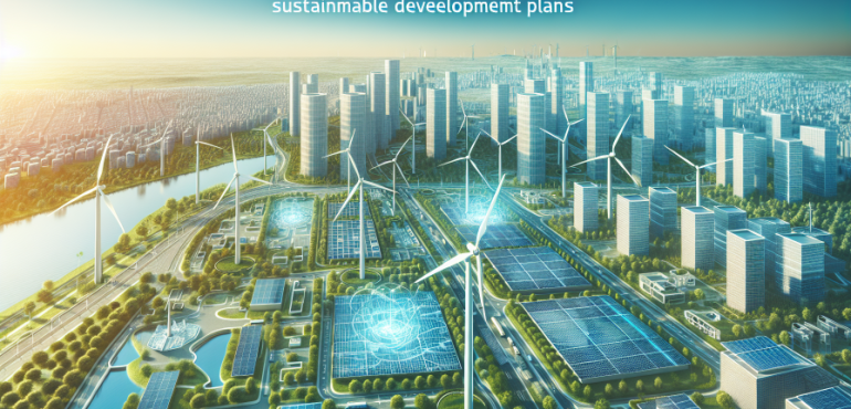 Integración de energías renovables en planes de desarrollo urbano sostenible.