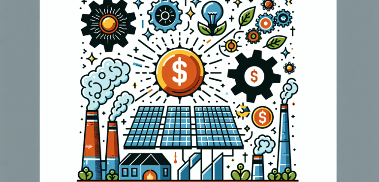 Uso de energía solar en procesos industriales térmicos: Aplicaciones y ventajas.